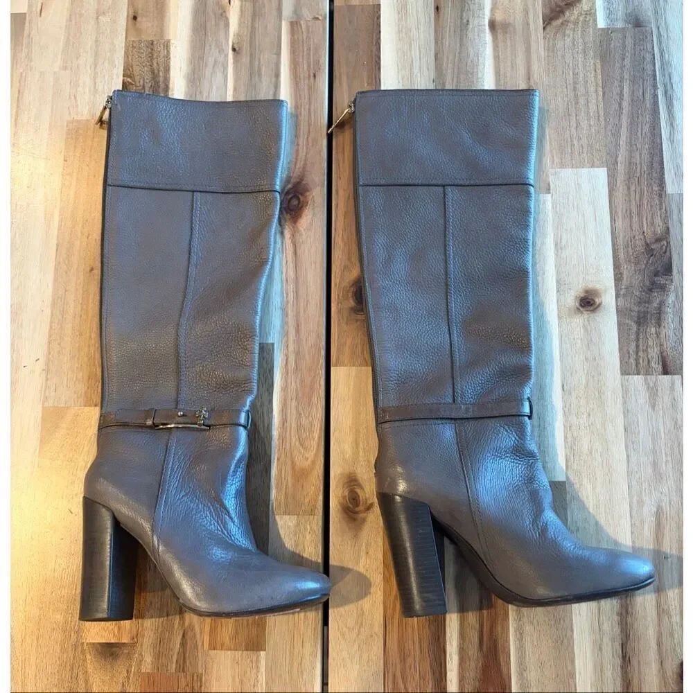 Tory Burch Jenna Pebbled Over the Knee Boots